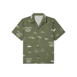 Khaki Green/White