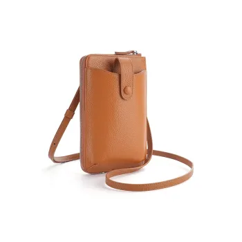 VANDEE Cow Leather Cell Phone Pouch Women's Multicolor