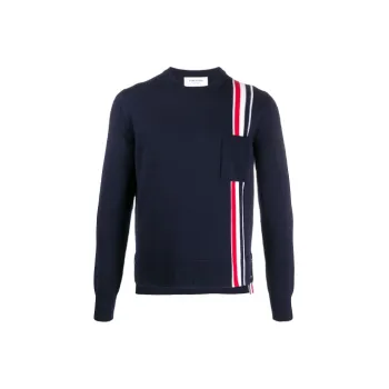 THOM BROWNE Sweaters Men Dark Blue