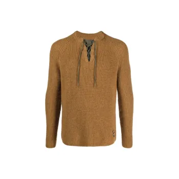 EMPORIO ARMANI FW21 Sweater Men's Yellow