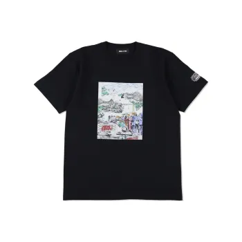 WIND AND SEA x NIIMI HIROKI T-Shirt Unisex Black