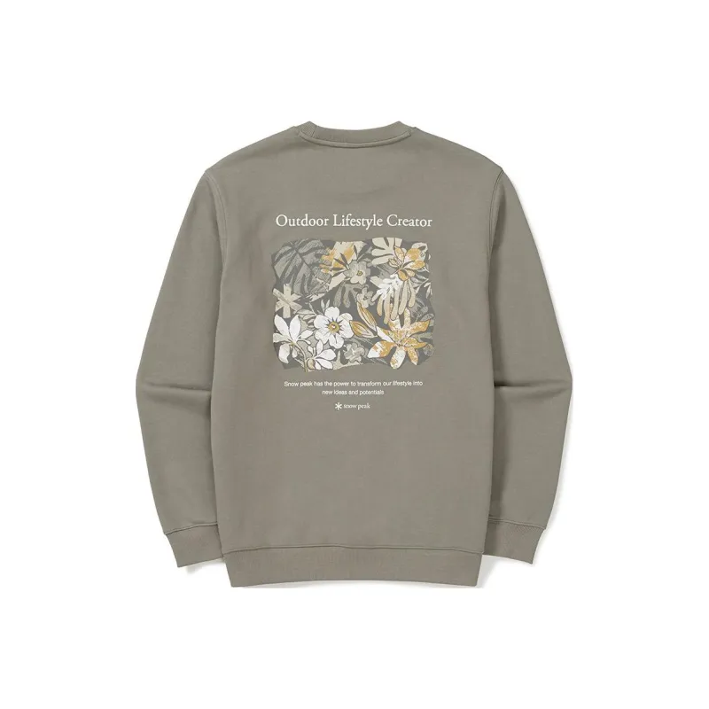 Snow Peak One on One Sweatshirt Unisex-2