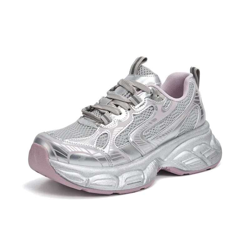 La Chapelle Abrasion Resistant Low Top Chunky Sneakers Women's-2