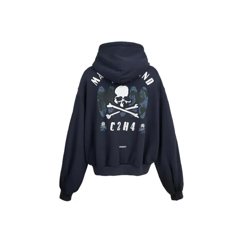 Mastermind Japan X C2H4 Profile Zip Up Hoodie-0