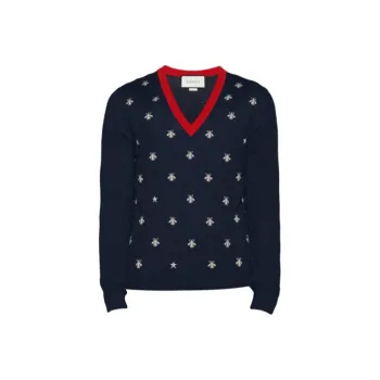 GUCCI Sweaters Men Ink Blue