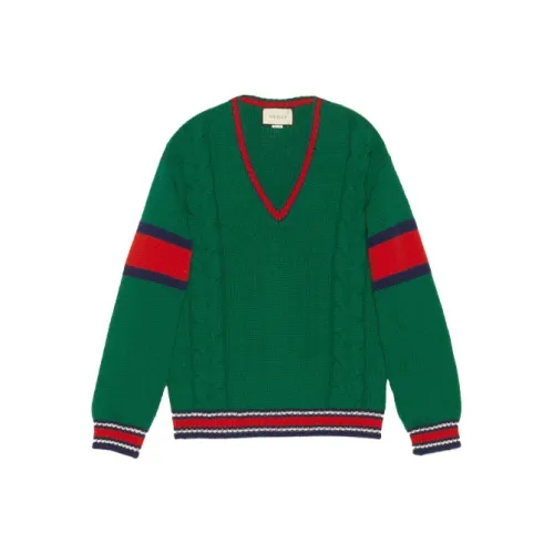 GUCCI Sweaters Men Green