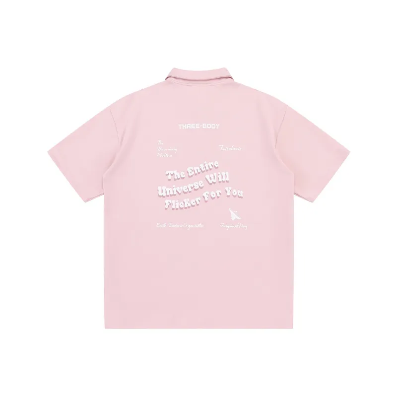 THREE BODY Polo Shirts Unisex-8
