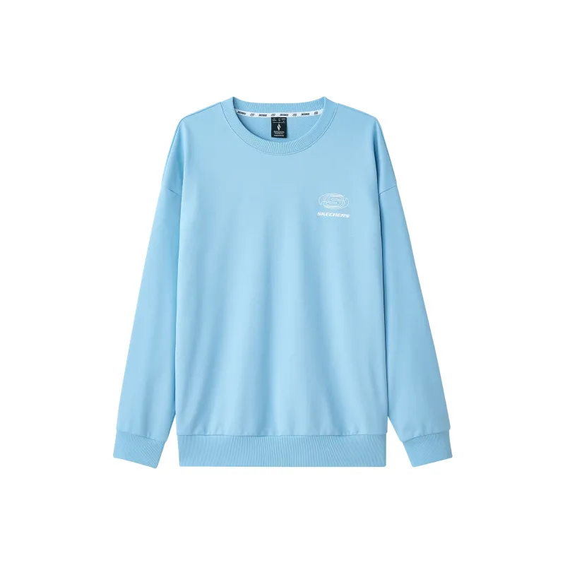 Skechers Sports Life Collection Sweatshirt Unisex Glacier Lake Blue-0