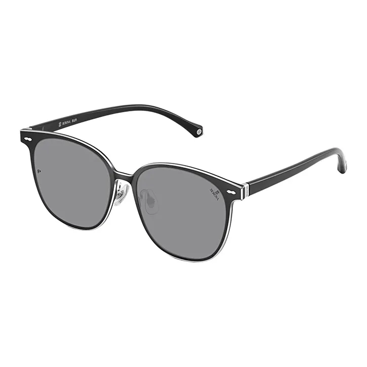 SEROVA TR90 Aviation Aluminum Square Sunglasses Unisex-19