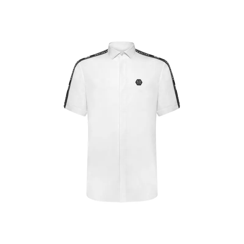 PHILIPP PLEIN Shirts Men White-0