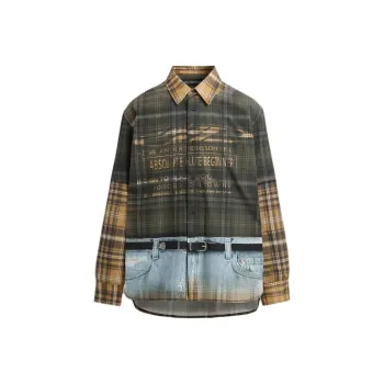 ZARA x ANDERSSON BELL ANDERSSON BELL Collaboration SS25 Shirt Men's Dark Gray