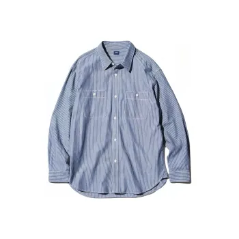 UNIQLO Shirts Men Royal Blue