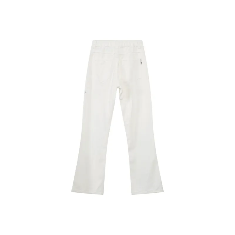 Voguo Relay Jeans Unisex Rainbow White-1