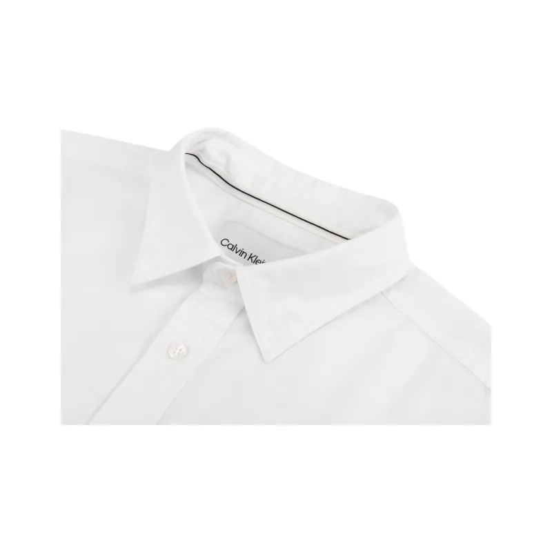 CALVIN KLEIN SS24 Series Shirt Men's Moon White-2