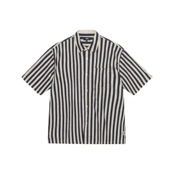 Stussy Boxy Flat Striped Hem Shirt
