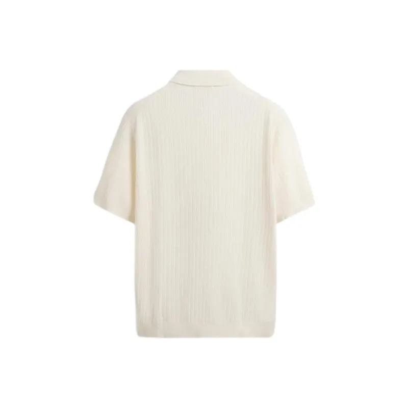 ZARA Polo Shirt Men's Frosted White-1