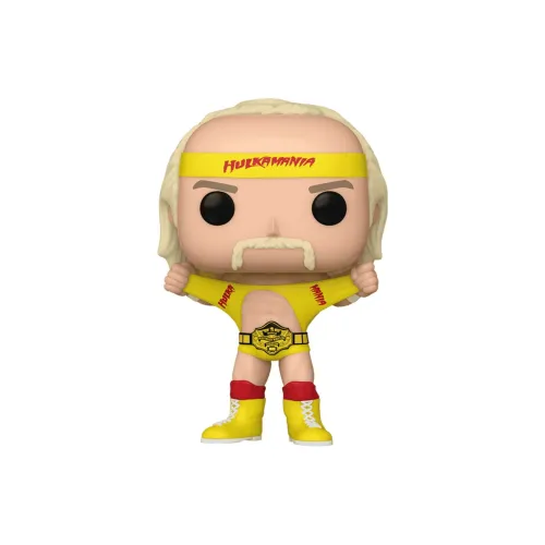 Funko WWE Hogan's Hardcore Limited Edition, With Gold Belt Chibi Figures