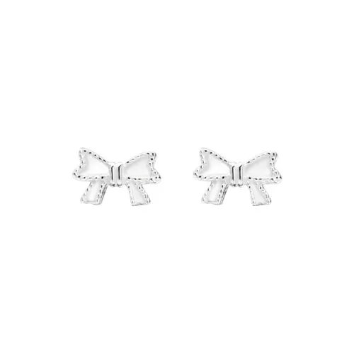 NVBBK 999 Fine Silver Stud Earrings Women's