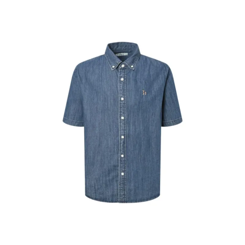 HAZZYS Shirts Men Blue-0
