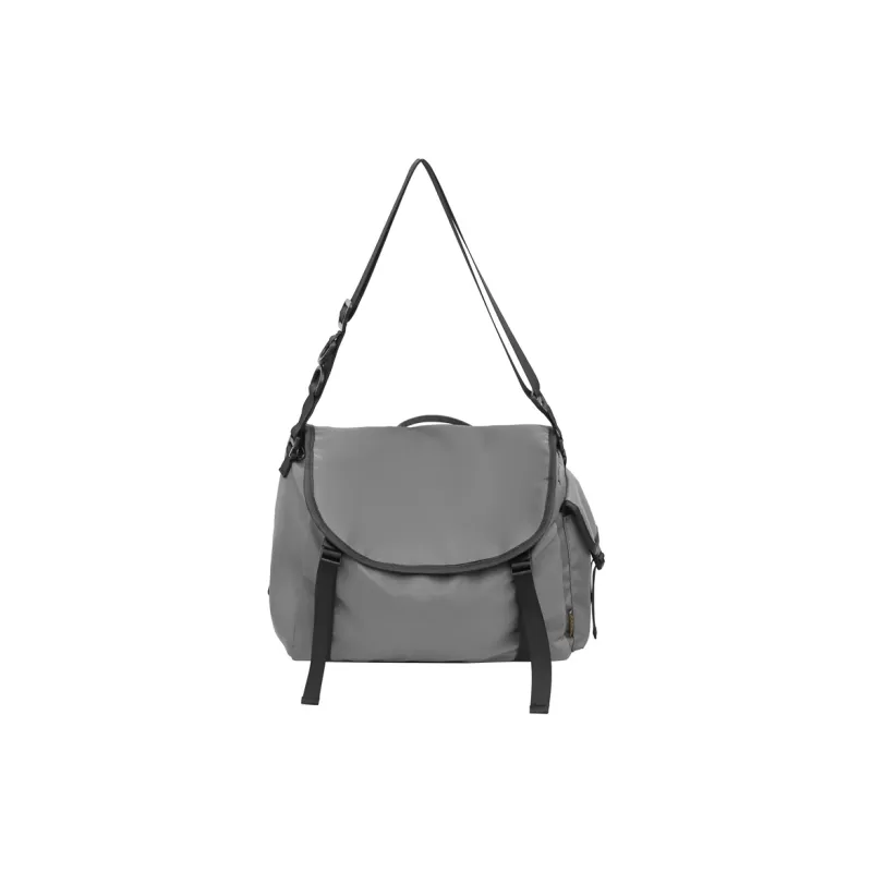 SEVENMOONS Nylon Backpack Unisex Ecru/Gray/Black/Green-3