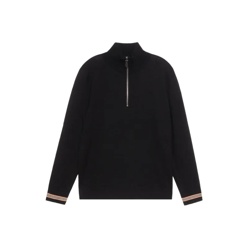 Burberry Sweaters Men Black-0