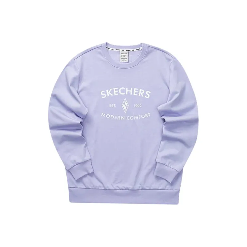 Skechers Yazhuan Series Sweatshirt Unisex Sweet Lavender-0