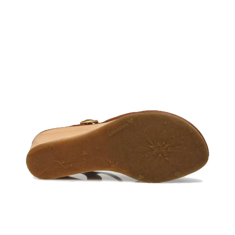 El Naturalista One Strap Sandals Women's Brown-6