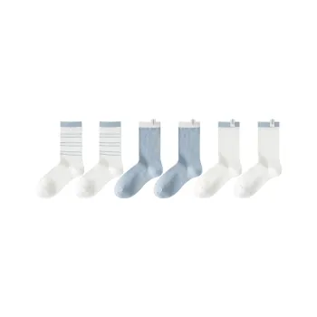 Cotton Gene Mid Calf Socks Women's Combo Set