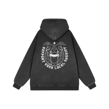 FAKE VINTAGE Sweatshirt Unisex Black