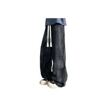 MARK WAFFLE Knitted Sweatpants Unisex