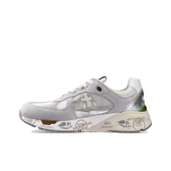 PREMIATA MASED 7400 Low Top Casual Shoes Women's Gray White
