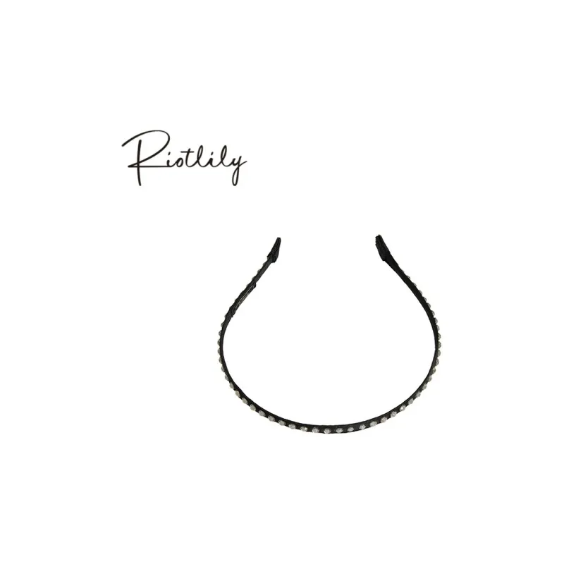 RiotLILY Rhinestone Headbands Women's-2