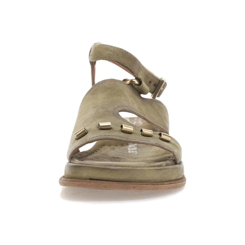 AirStep SPOON One Strap Sandals Women's Green-4