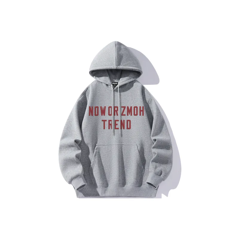 ZMOH Fleece Lined Hoodie Unisex Couple's-15