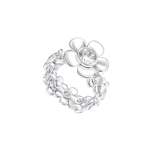 YVMIN Paradise Series 925 Sterling Silver Rings Women's Silver