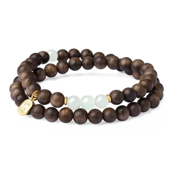 LAOMIAO Hetian Jade Bracelets Pale Greenish White Jade Women's