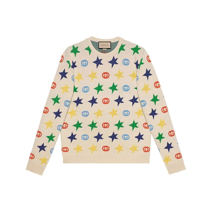 GUCCI Sweaters Men Beige-0