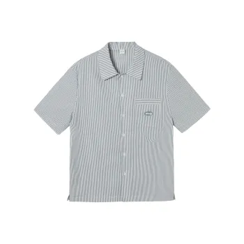 Mmlg Shirt Unisex Gray/Green/White Stripes