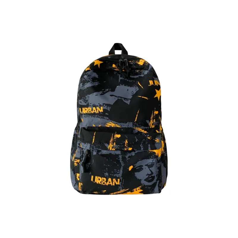 HCXK Nylon Fabric Backpack Regular Unisex Multicolor-6
