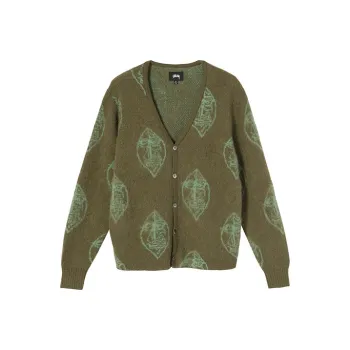 Stussy Mohair Mask Cardigan