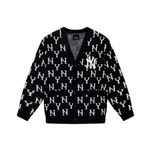 MLB Old Flower Sweaters Unisex Black