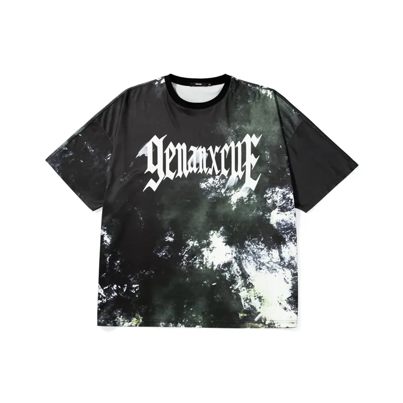 GENANX T Shirt Unisex Black Green-0