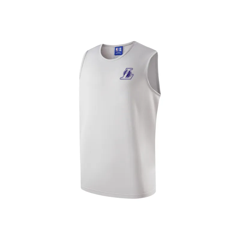 NBA Los Angeles Lakers Tank Top Unisex Gray-1