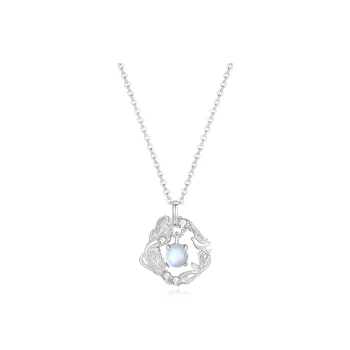 SINO GEM S999 Fine Silver Necklaces Women's