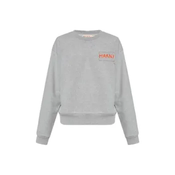 MARNI Dripping Flower Jersey Sweatshirt