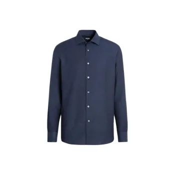 Ermenegildo Zegna Cashco Long Sleeved Shirt