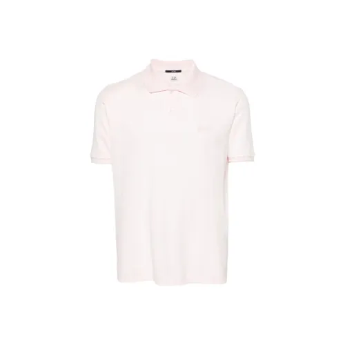 C.P.Company Logo patch Piqué Polo Shirt
