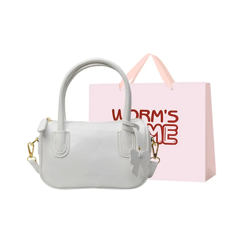 Worm's Home PU Shoulder Bag, Handbag Women's Multicolor-0