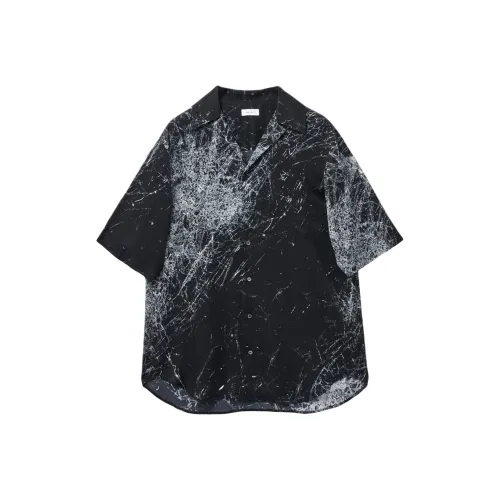 Alexander McQueen Smashed Screen Collared Shirt