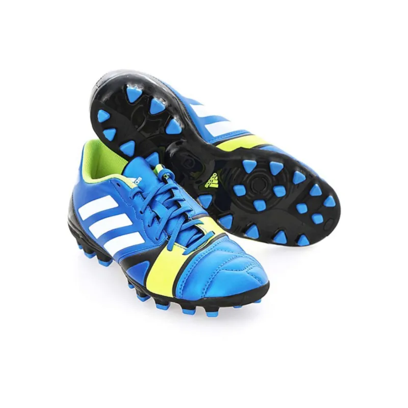 Adidas Nitrocharge 3.0 Anti Slip Wear Resistant Soccer Shoes Men's Blue-3